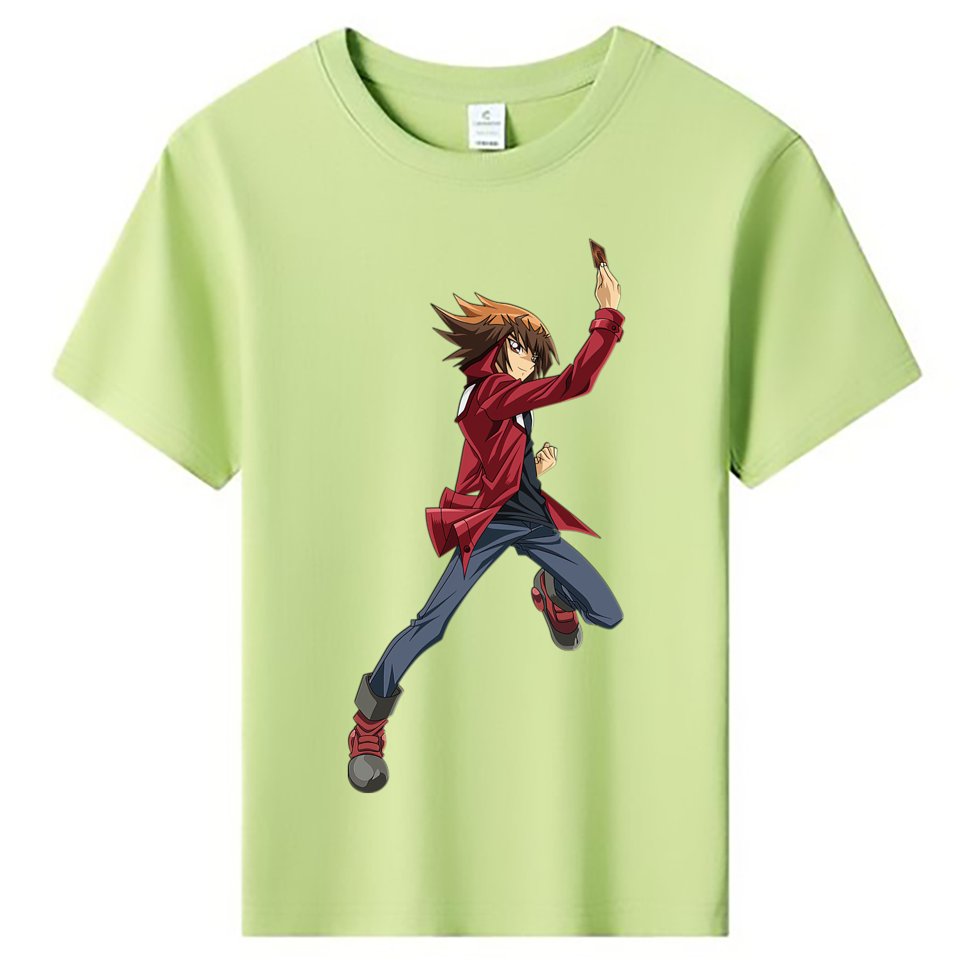 （画像用） 遊☆戯☆王 Yu-Gi-Oh! 綿100％キッズTシャツ（フロントプリント）